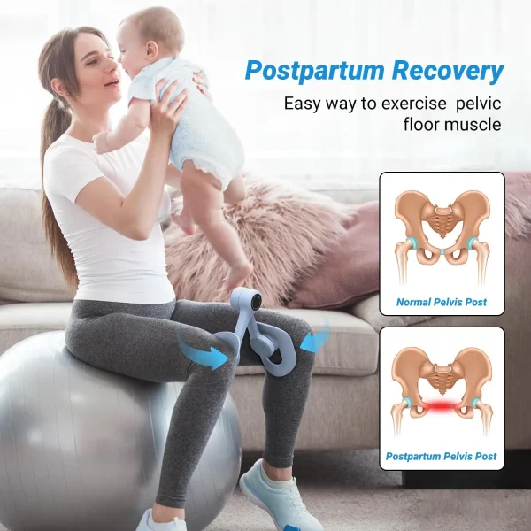 MERACH Thigh Trainer Pelvic Floor Muscle Trainer/Inner Thigh Exercise Workout Equipment Pilates Pelvic Floor Strengthen Device - Image 3