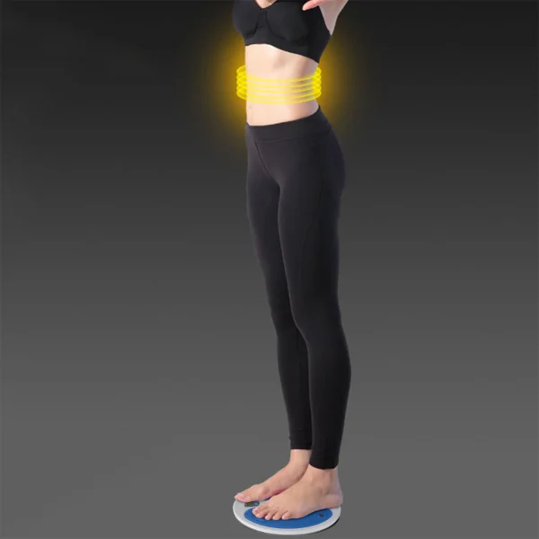 Waist Twister Plate Electronic Calorie Count Fitness Equipment Magnet Massage Waist Twister Plate - Image 4
