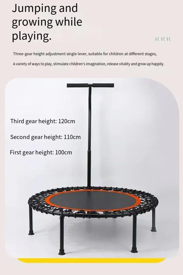 Gym Equipment Fitness Exercise Indoor Gymnastic Mini Trampoline For Sale - Image 3