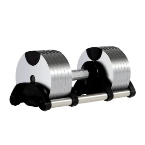 Adjustable Steel Dumbbell Set Gym Fitness Free Weights for Exercise Equipment Burliness Steel Dumbbells 20-36kg
