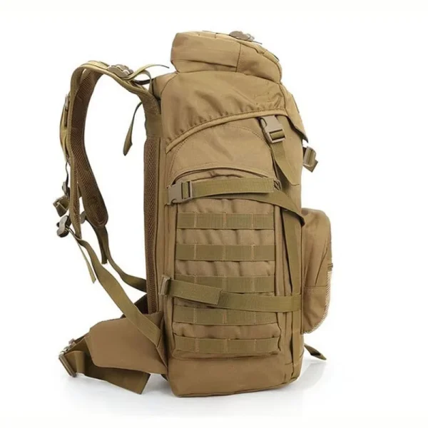 60L Men Military Bag Tactical Backpack Climbing Mountaineering Sport Outdoor Molle Bag for Men Luggage Camping Travel Rucksack - Image 3