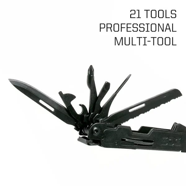 SOG 21 Tools PowerAccessDeluxe Multi-tool Folding Pliers Pocket Knives Portable Tactical EDC Outdoor Camping Survival Multi Tool - Image 4