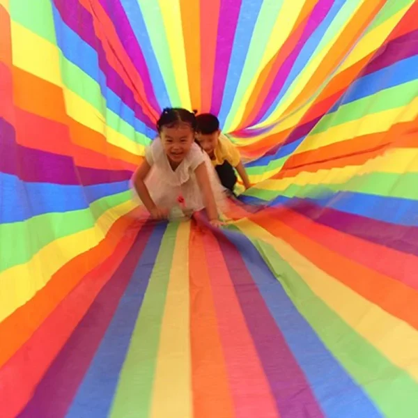 Kids Indoor And Outdoor Play Tunnel Obstacle Course Sensory Integration Training Kindergarten Fun Activities Spiele Kinder - Image 3