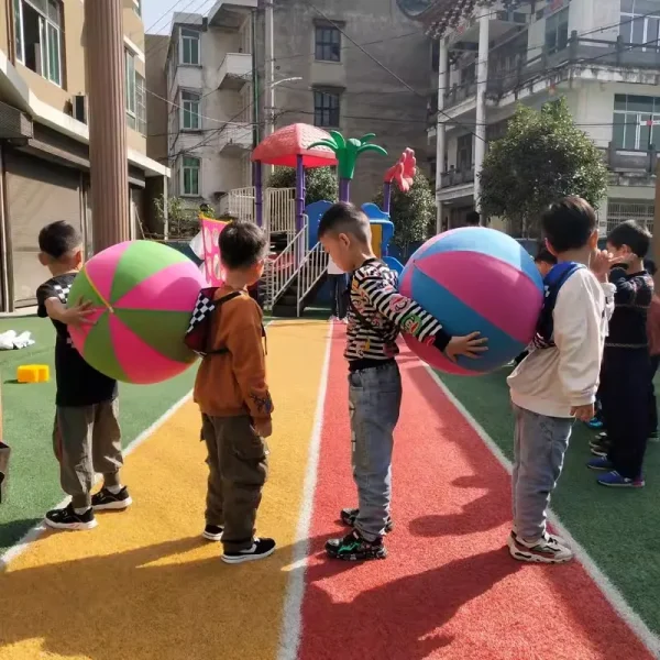 Fun Outdoor Game Activities Kid Games Kindergarten Sense Training Equipment Group Building Activities Back Clip Ball Interestin - Image 4