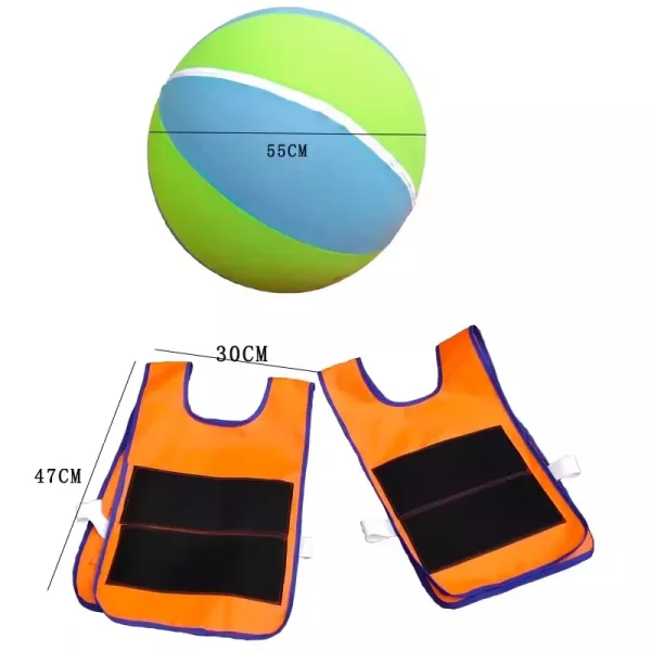 Fun Outdoor Game Activities Kid Games Kindergarten Sense Training Equipment Group Building Activities Back Clip Ball Interestin - Image 6