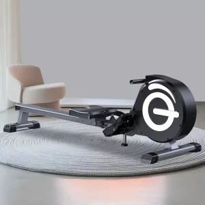 Intelligent Magnetic Control Rowing Machine for Home Use, High-End Portable, Intelligent Screen Rowing Sports Fitness Equipment