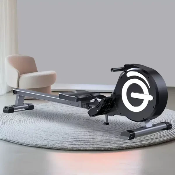 Intelligent Magnetic Control Rowing Machine for Home Use, High-End Portable, Intelligent Screen Rowing Sports Fitness Equipment