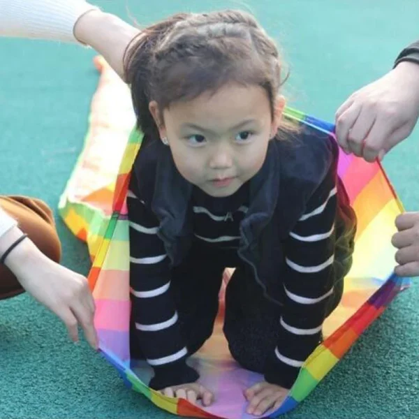Kids Indoor And Outdoor Play Tunnel Obstacle Course Sensory Integration Training Kindergarten Fun Activities Spiele Kinder - Image 5