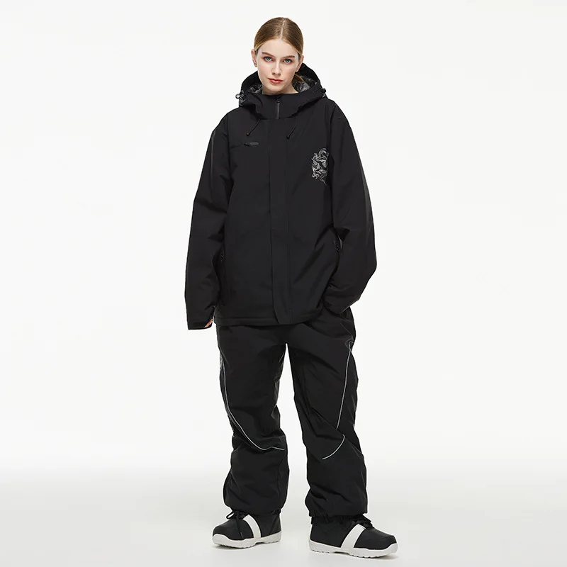 2025 New Fashion Women‘s Snowboarding Snow Suit Sets Winter Jackets Pants Outdoor Sports Keep Warm Waterproof Windproof Ski Suit