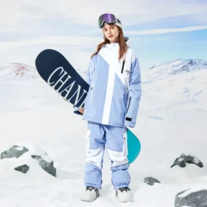 Ski Suites Women Sports Snow Jacket Pant Set Windproof Waterproof Hoodie Warm Breathable Men Ski Clothes Winter Snowboard Suites