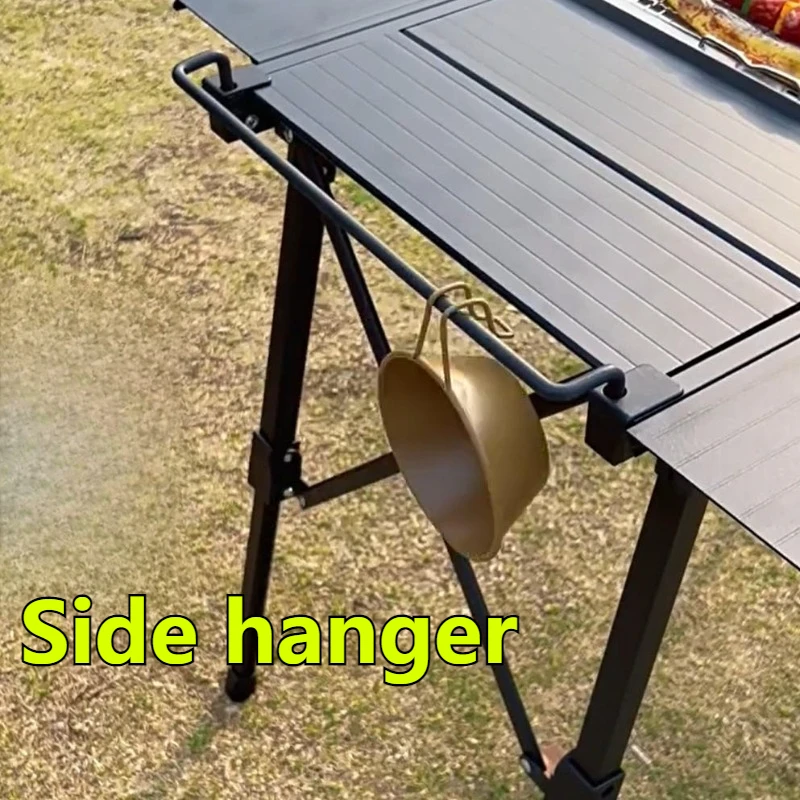 Aluminum Alloy Picnic Folding Table Portable Multi-functional Adjustable Barbecue Camping Table Outdoor Camping Furnishings - Image 4