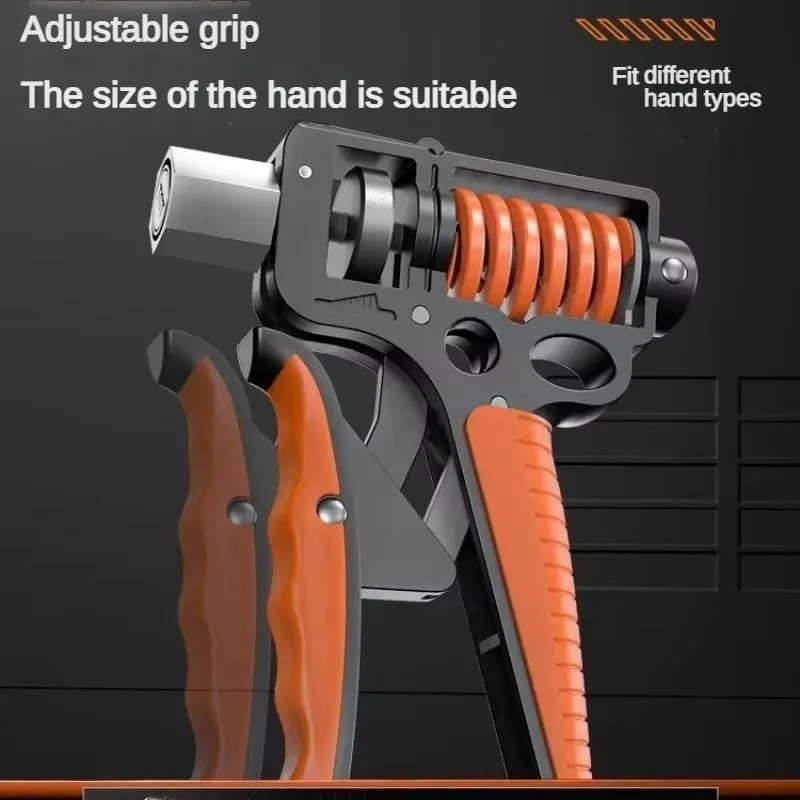 Professional Hand Grip Strength Arm Men's Fitness 5-165kg Adjustable Sports Equipment Practice Hand Strength Exercise Arm Muscle - Image 3