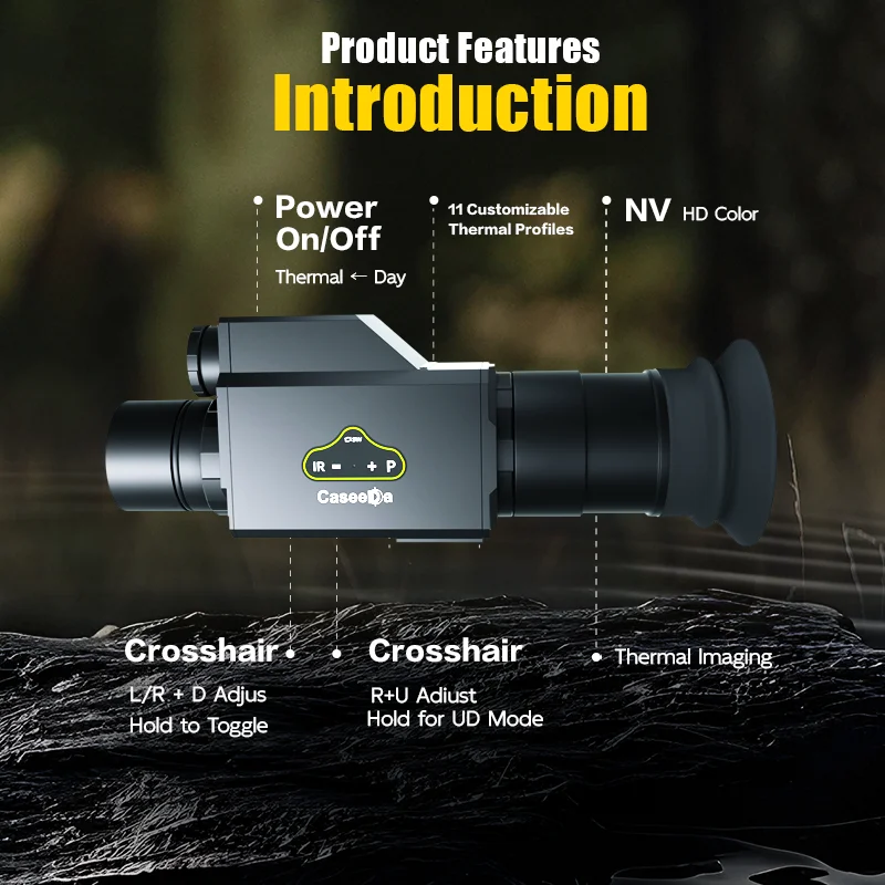 Usa Warehouse MV265pro 320m Detection Thermal Imaging Monocular Night Vision Scope Infrared Camera for Hunting and Outdoor Use - Image 4