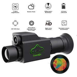 Usa Warehouse MV265pro 320m Detection Thermal Imaging Monocular Night Vision Scope Infrared Camera for Hunting and Outdoor Use