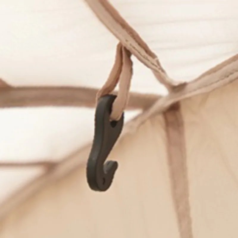 Portable Folding Outdoor Tent Two-bedroom Beach Waterproof Sunshade Luxury Double-layer Tent Family Camping Nature Hike Tents - Image 4