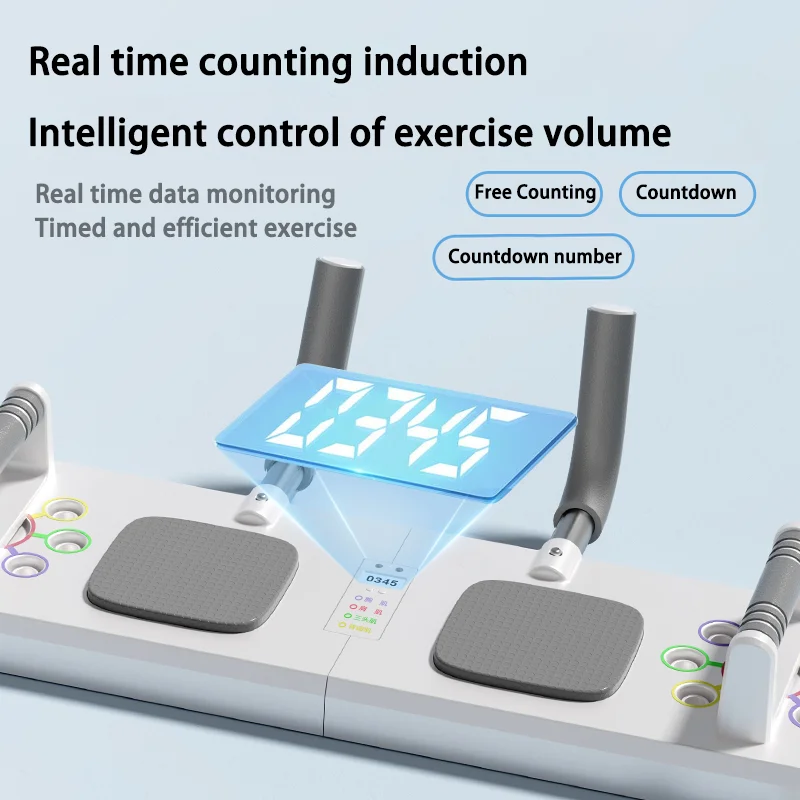 Push Up Stand, Flat Support Trainer, Chest And Abdominal Multi-Functional Three In One Home Fitness Equipment - Image 3