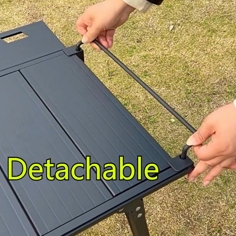 Aluminum Alloy Picnic Folding Table Portable Multi-functional Adjustable Barbecue Camping Table Outdoor Camping Furnishings - Image 5