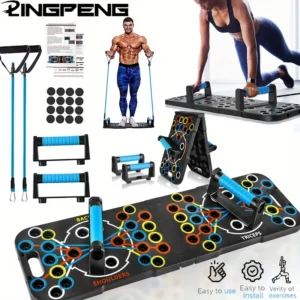 Push Up Support Board, Multifunctional Exercise Chest and Abdominal Muscles, Household Men's and Women's Training Board Fitness