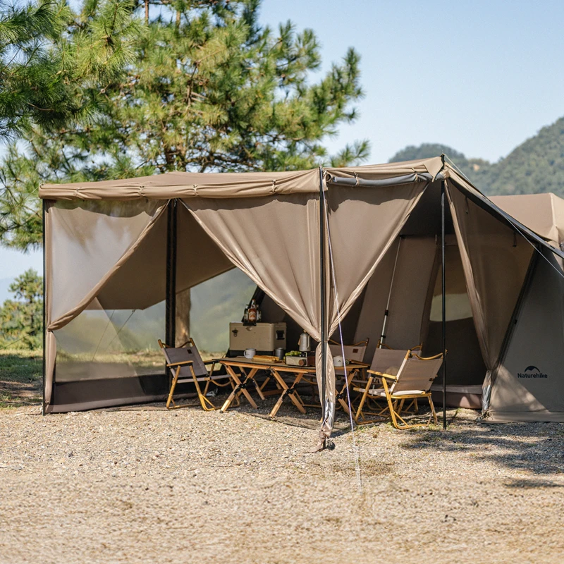 Naturehike Village 13 Pro Automatic Tent – Two-Room One-Hall Camping Shelter, Sun-proof Rain-resistant Outdoor Equipment - Image 5