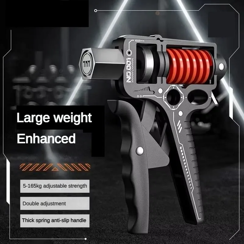 Professional Hand Grip Strength Arm Men's Fitness 5-165kg Adjustable Sports Equipment Practice Hand Strength Exercise Arm Muscle - Image 6