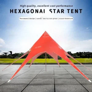 Custom Event Spider Tent Camping Beach Star Spider Tent for Outdoor Display Event